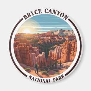 Imã Parque Nacional Bryce Canyon Utah Pôr do Sol