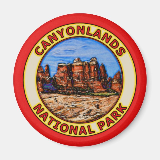 Imã Parque Nacional Canyonlands (Frente)