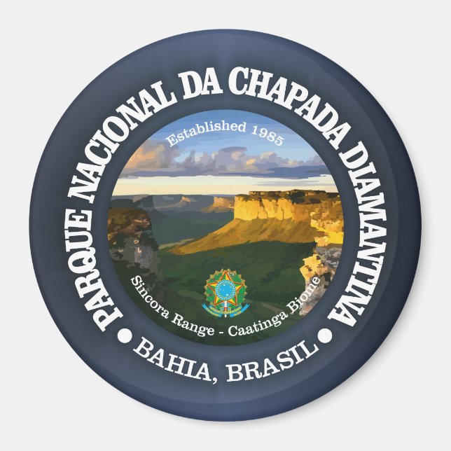 Imã Parque Nacional Chapada Diamantina (Frente)