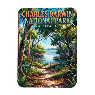 Ímã Parque Nacional Charles Darwin Austrália