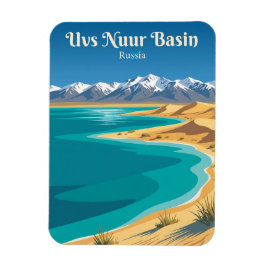 Ímã Parque Nacional da Bacia de Uvs Nuur Rússia