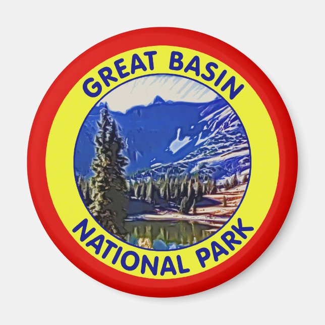 Imã Parque Nacional da Bacia do excelente, Nevada (Frente)