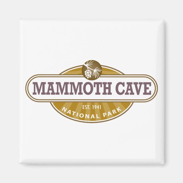 Imã Parque Nacional da Caverna Mammoth (Frente)