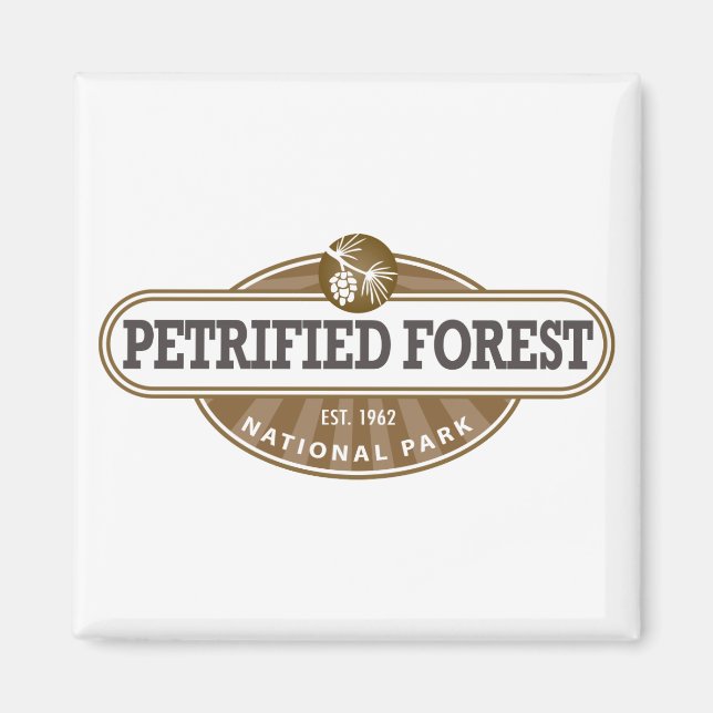 Imã Parque Nacional da Floresta Petrificada (Frente)