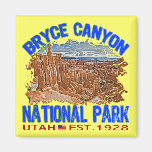 Imã Parque nacional da garganta de Bryce, Utá