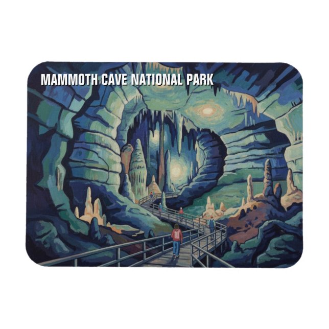 Ímã Parque Nacional da Mammoth Cave Paisagem (Horizontal)