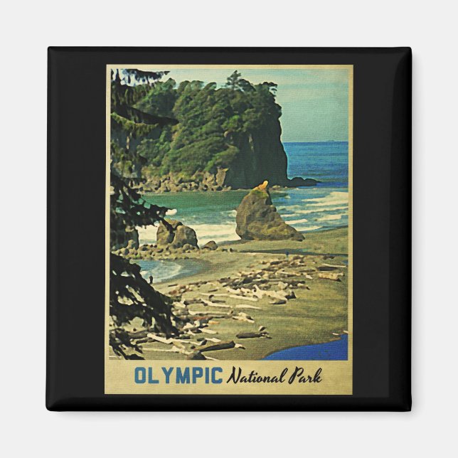 Imã Parque Nacional da olimpiadas (Frente)