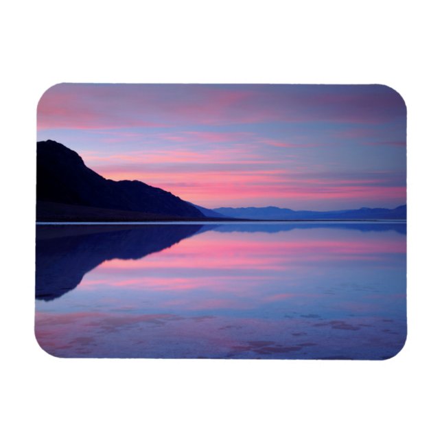 Ímã Parque Nacional da Vale da Morte. Badwater ao aman (Horizontal)