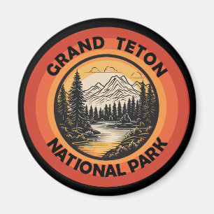 Imã Parque Nacional das Montanhas Grand Teton Wyoming