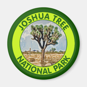 Imã Parque nacional de árvore de Joshua, Califórnia