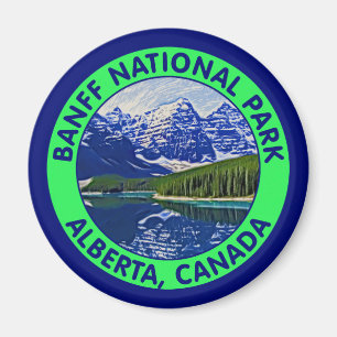 Imã Parque nacional de Banff, Alberta, Canadá
