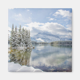 Imã Parque nacional de Banff no inverno