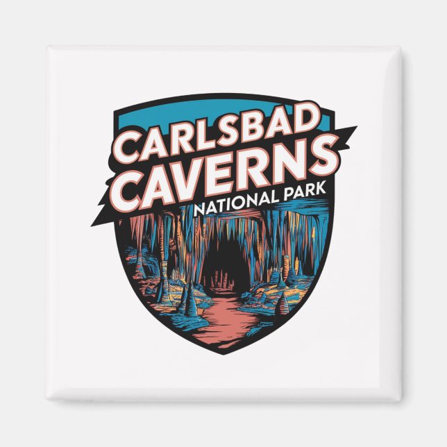 Imã Parque Nacional de Carlsbad Caverns (Frente)