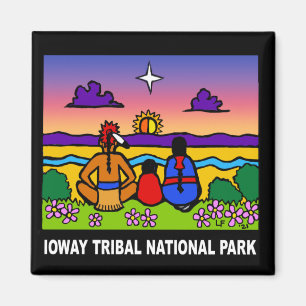 Imã Parque Nacional de Ioway Tribal