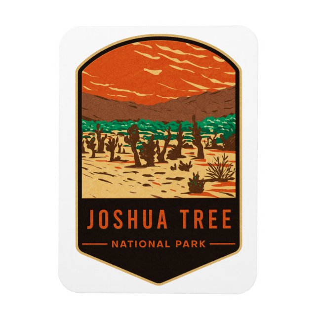 Ímã Parque Nacional de Joshua Tree, Apartamentos da Tu (Vertical)