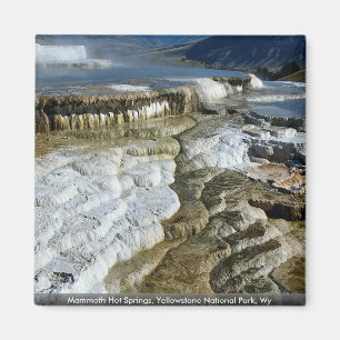 Imã Parque nacional de Mammoth Hot Springs,