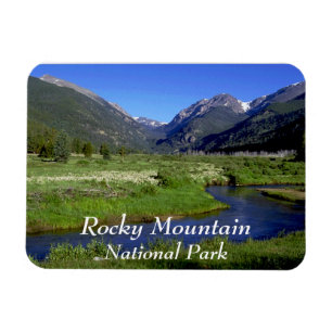 Ímã Parque nacional de montanha rochosa