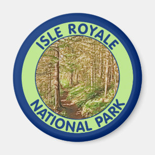 Imã Parque nacional de Royale da ilha, Michigan