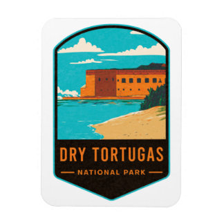 Ímã Parque Nacional de Tortugas Seco