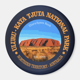 Imã Parque nacional de Uluru - de Kata Tjuta