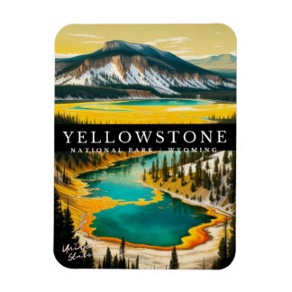 ÍMÃ PARQUE NACIONAL DE YELLOWSTONE