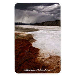 ÍMÃ PARQUE NACIONAL DE YELLOWSTONE, TERRACOS DE MAMMOT