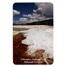 ÍMÃ PARQUE NACIONAL DE YELLOWSTONE, TERRACOS DE MAMMOT