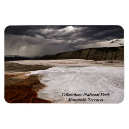 ÍMÃ PARQUE NACIONAL DE YELLOWSTONE, TERRACOS DE MAMMOT