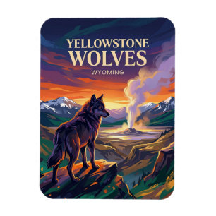 Ímã Parque Nacional de Yellowstone Wyoming