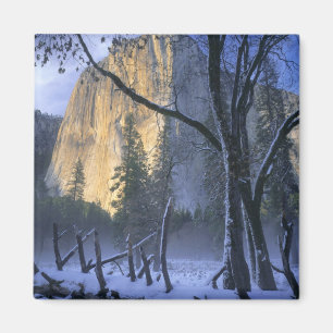 Imã PARQUE NACIONAL DE YOSEMITE, CALIFÓRNIA. EUA. Luz
