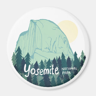 Imã Parque Nacional de Yosemite, Meia Dome Verde