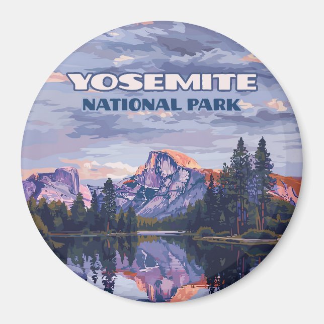 Imã Parque Nacional de Yosemite, Metade Dome, Califórn (Frente)