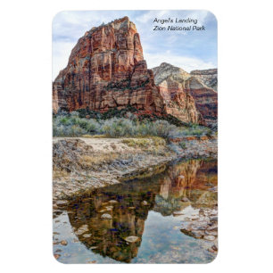 Ímã Parque nacional de Zion da aterragem do anjo