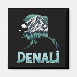 Imã Parque Nacional Denali, Alasca, Selvagem de Montan