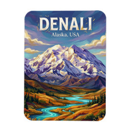Ímã Parque Nacional Denali EUA