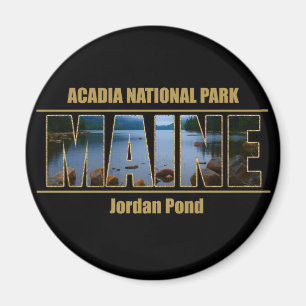 Imã Parque nacional do Acadia da pia batismal da