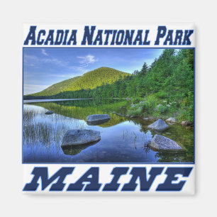 Imã Parque nacional do Acadia - ímã de Maine