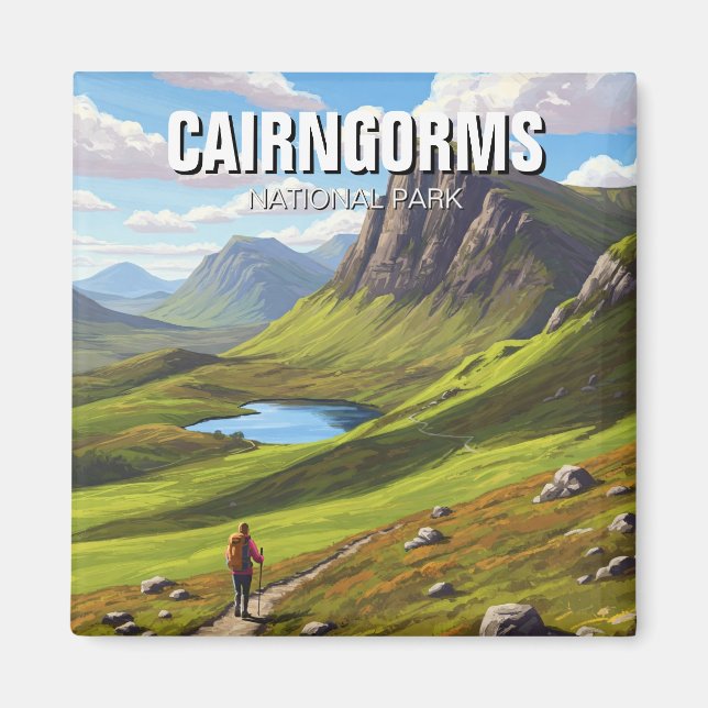 Imã Parque Nacional do Cairngorms, Escócia (Frente)