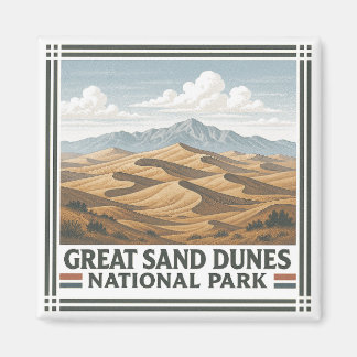Imã Parque Nacional do excelente Sand Dunes