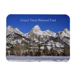 Ímã Parque Nacional do Grand Teton Flexível