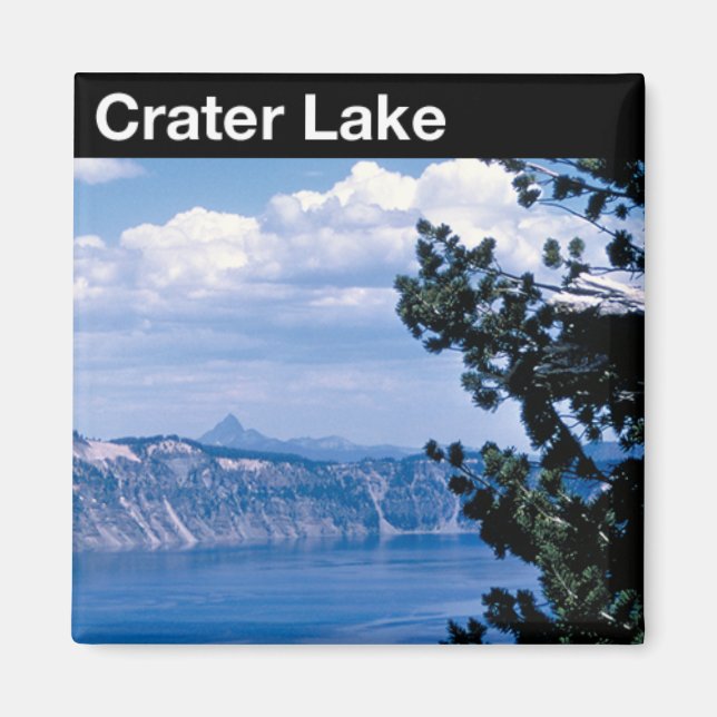 Imã Parque Nacional do Lago Crater (Frente)