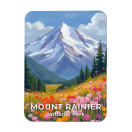 Ímã Parque Nacional do Monte Rainier | Viagens em Wash