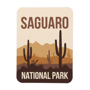Ímã Parque Nacional do Saguaro - Viagem mínima