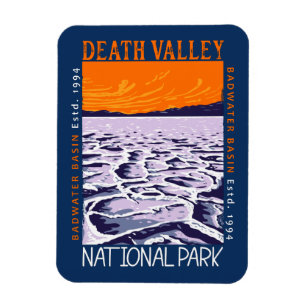 Ímã Parque Nacional do Vale da Morte Bacia de Badwater