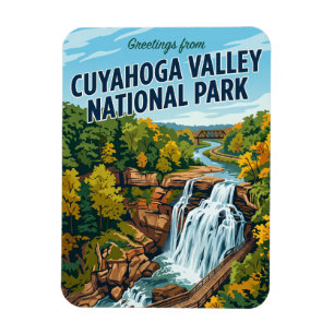 Ímã Parque Nacional do Vale de Cuyahoga EUA