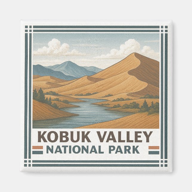 Imã Parque Nacional do Vale do Kobuk (Frente)