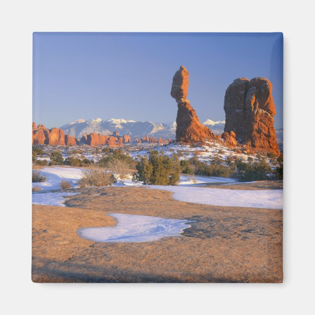 Imã PARQUE NACIONAL DOS ARCOS, UTAH. EUA. Rocha Equili (Frente)