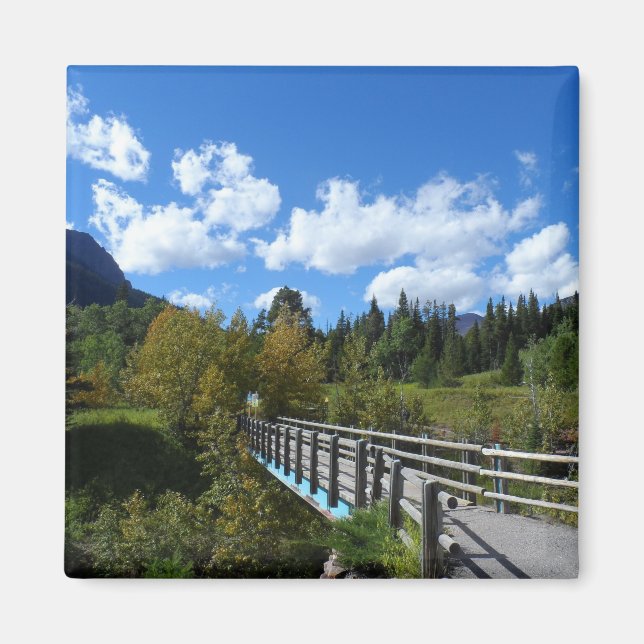 Imã Parque Nacional dos Lagos Waterton (Frente)