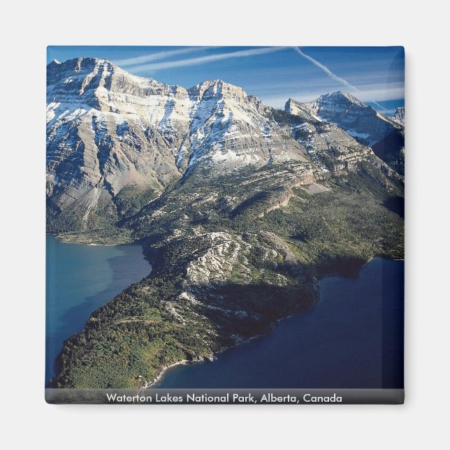 Imã Parque Nacional dos Lagos Waterton, Alberta, Canad (Frente)