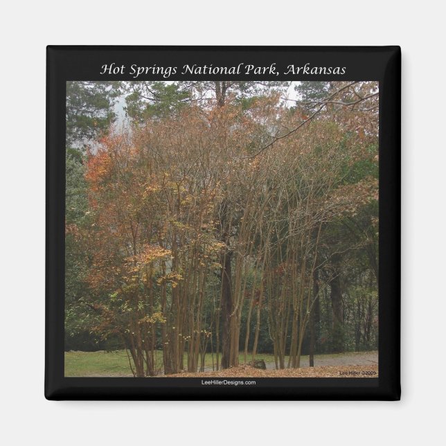 Imã Parque Nacional dos Quentes-Primaveras, AR acima d (Frente)